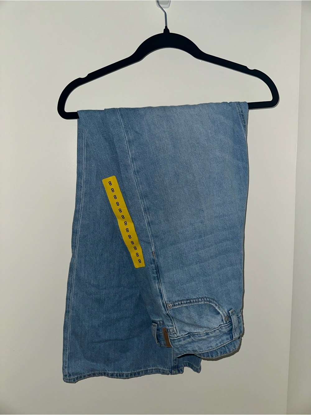 Aero High Rise Wide Leg Jeans Size 8